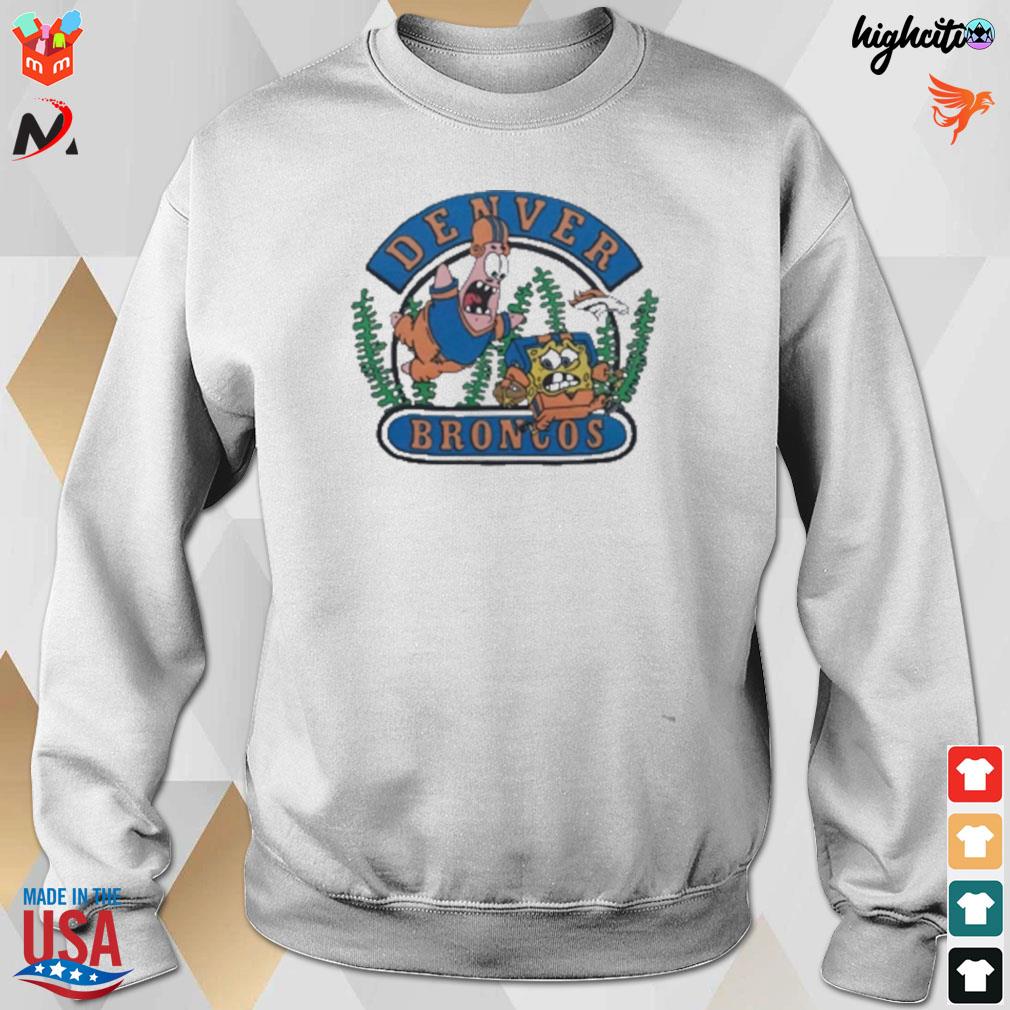 SpongeBob and Patrick x Denver Broncos Hoodie – SpongeBob