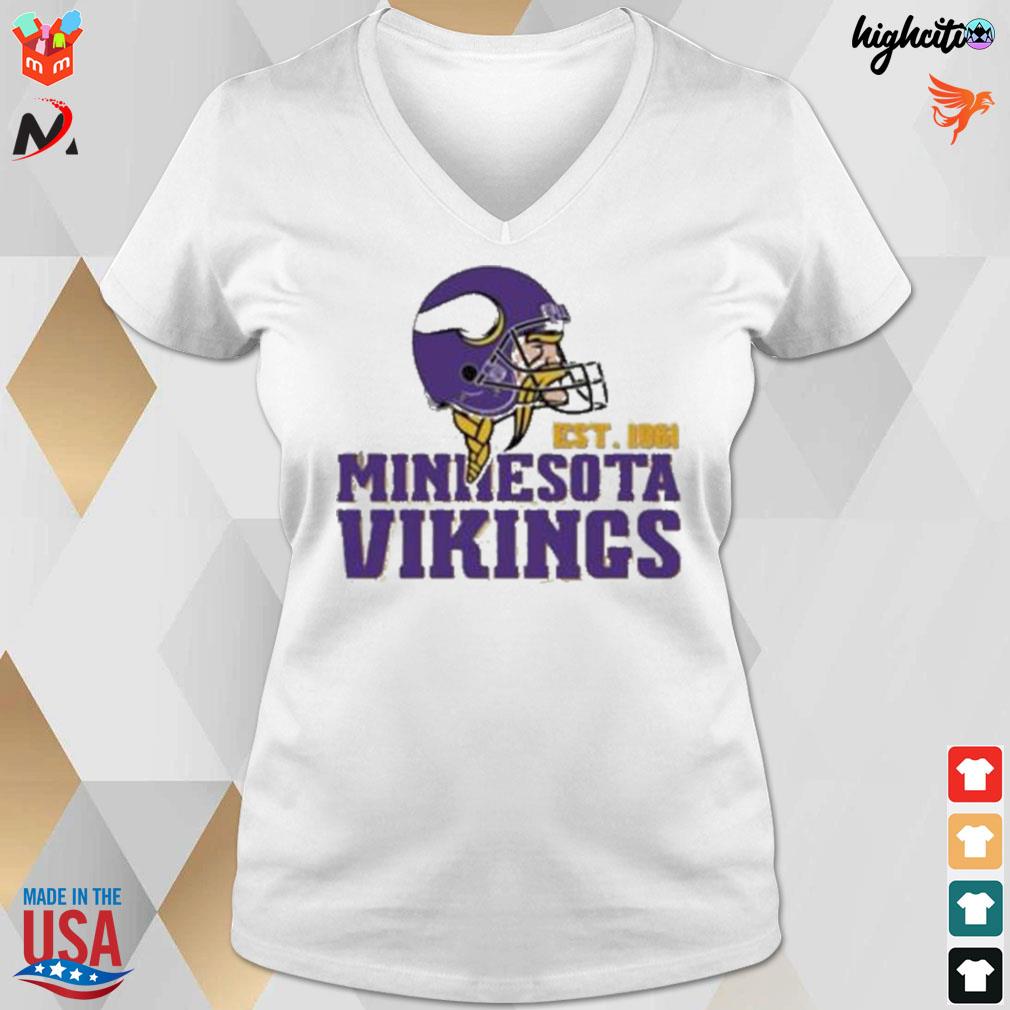 Vintage Minnesota Vikings EST 1961 NFL Football Shirt