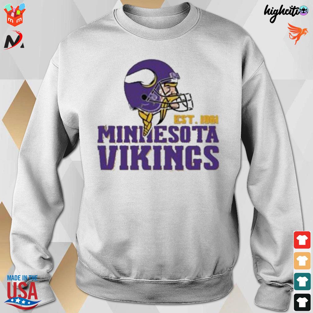 Minnesota Vikings Vintage Sweatshirt, Vintage Vikings Football