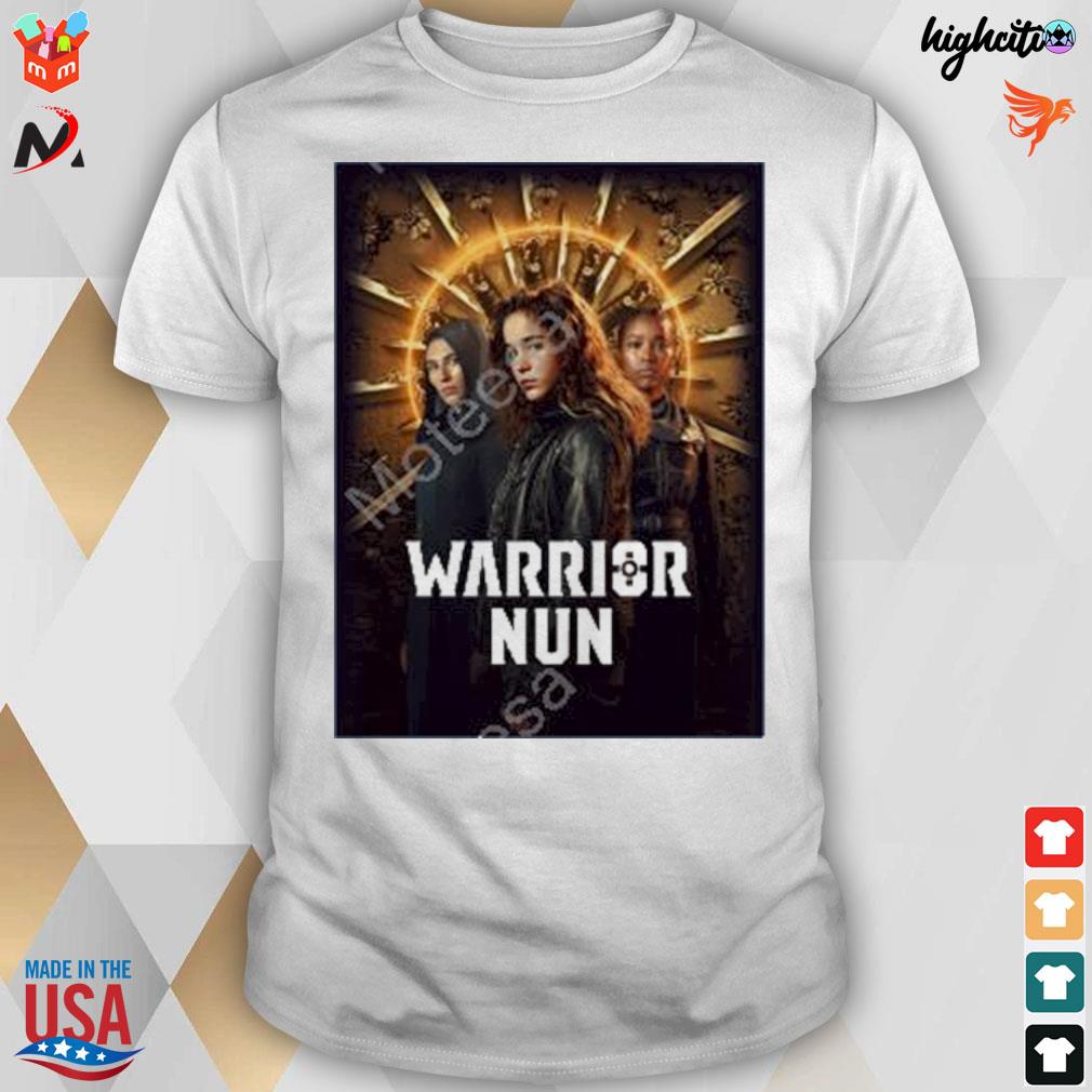 Warrior nun 2022 poster t-shirt