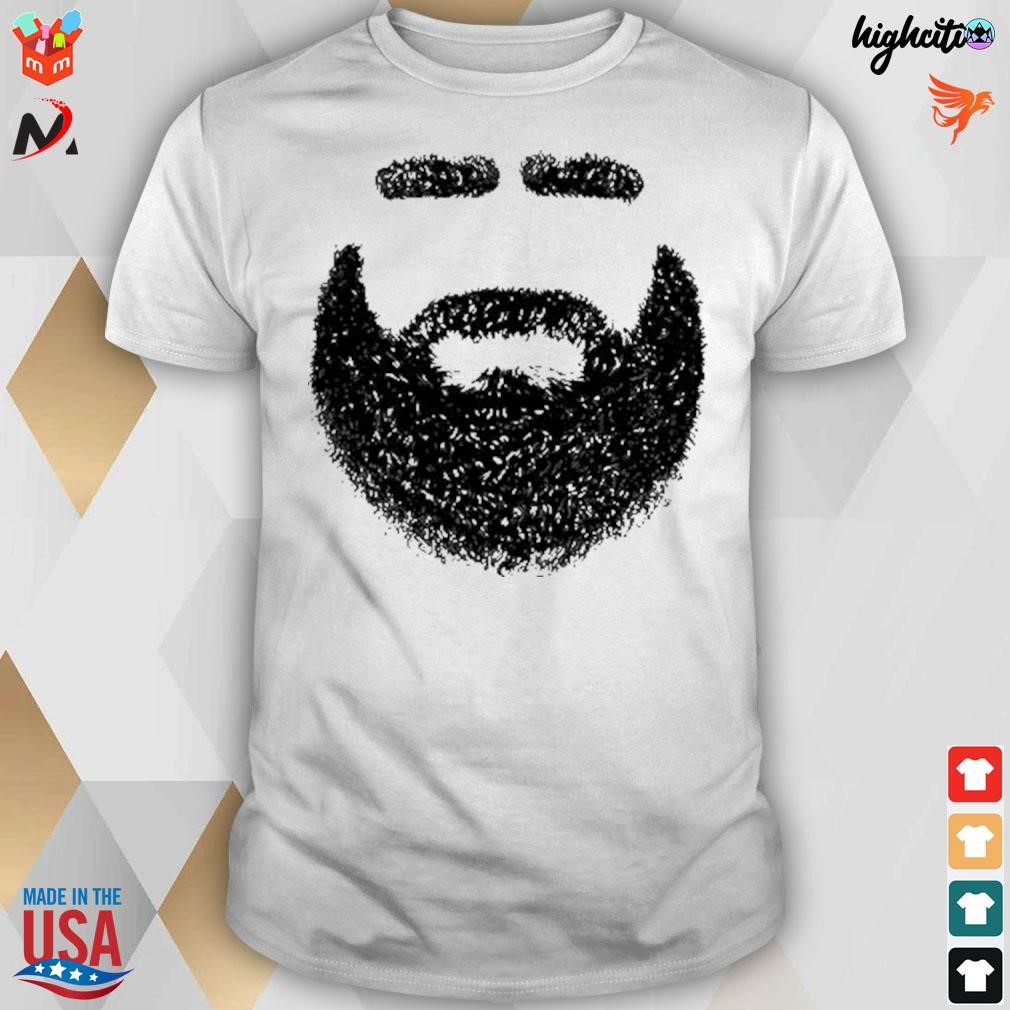 Jason Kelce beard t-shirt