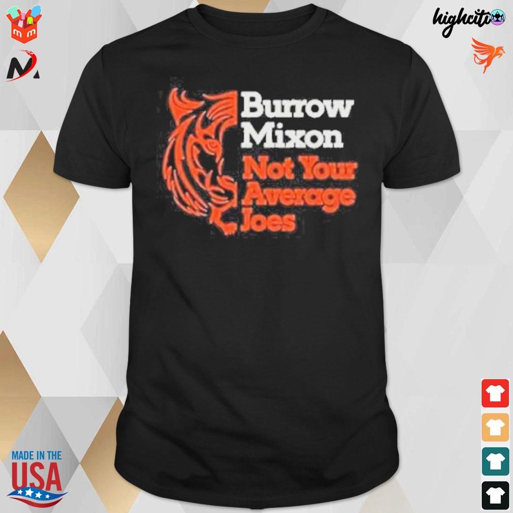 Joe Burrow and mixon not your average joes t-shirt