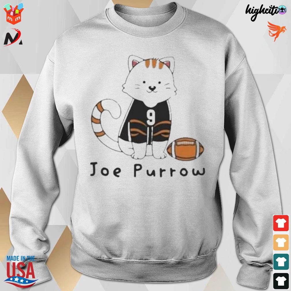 Joe Burrow Cartoon WHT