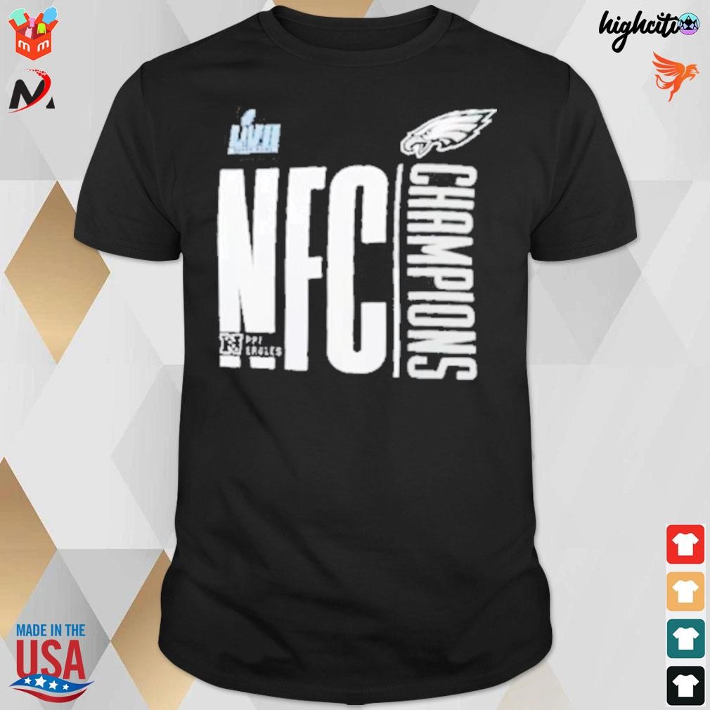 Philadelphia eagles 2022 NFC champions iconic t-shirt