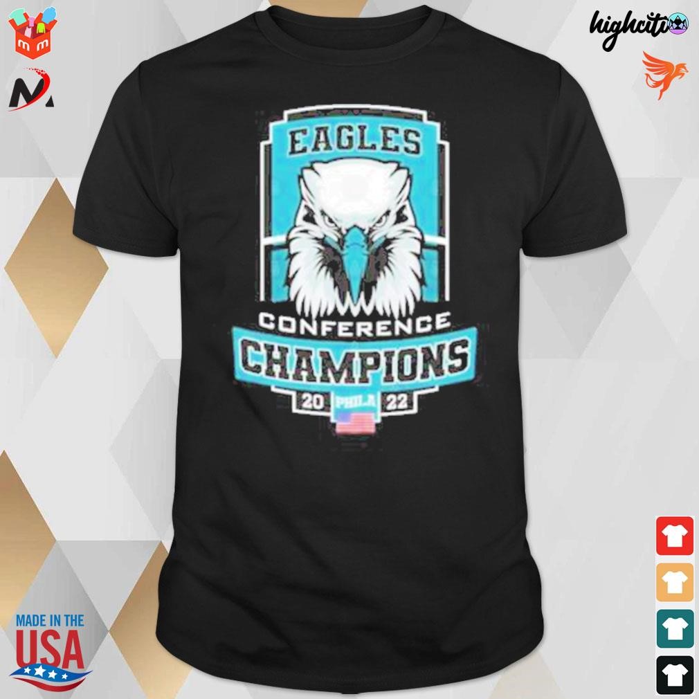 Philadelphia eagles conference champions 2022 t-shirt