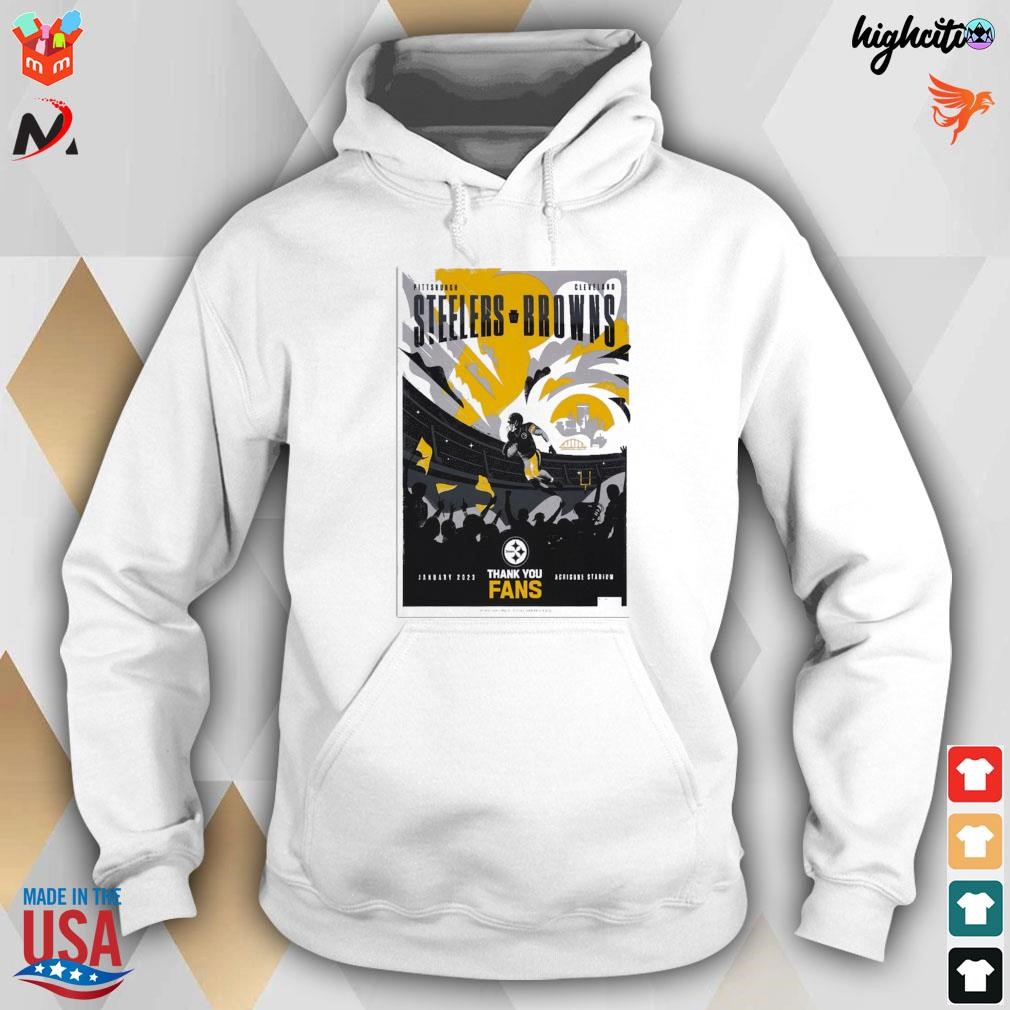 Pittsburgh Steelers vs Cleveland Browns At Acrisure Stadium January 2023  T-shirt, hoodie, sweater, long sleeve and tank top