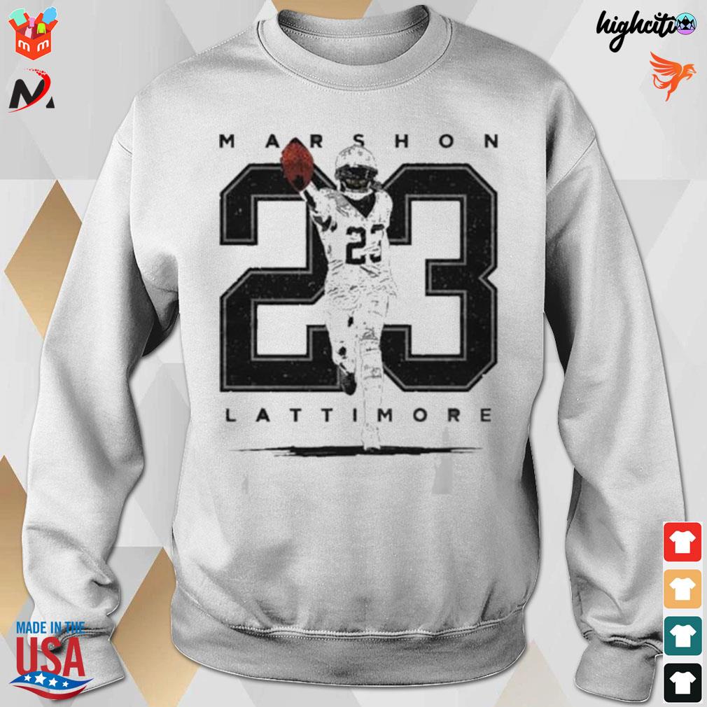 Marshon Lattimore New Orleans Player Number WHT, 44% OFF