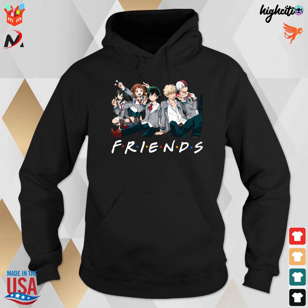 My hero discount academia hoodie friends