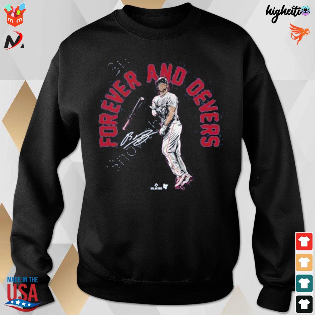 Official boston red sox 11 rafael devers forever devers signature T-shirt,  hoodie, tank top, sweater and long sleeve t-shirt