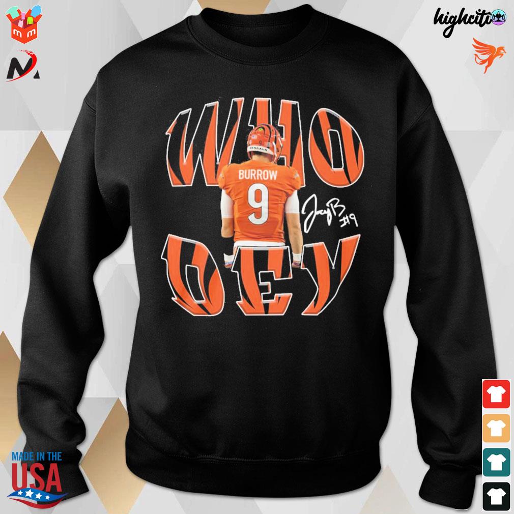 Cincinnati Bengals team 2022 Who Dey Signatures shirt, hoodie, sweater,  long sleeve and tank top