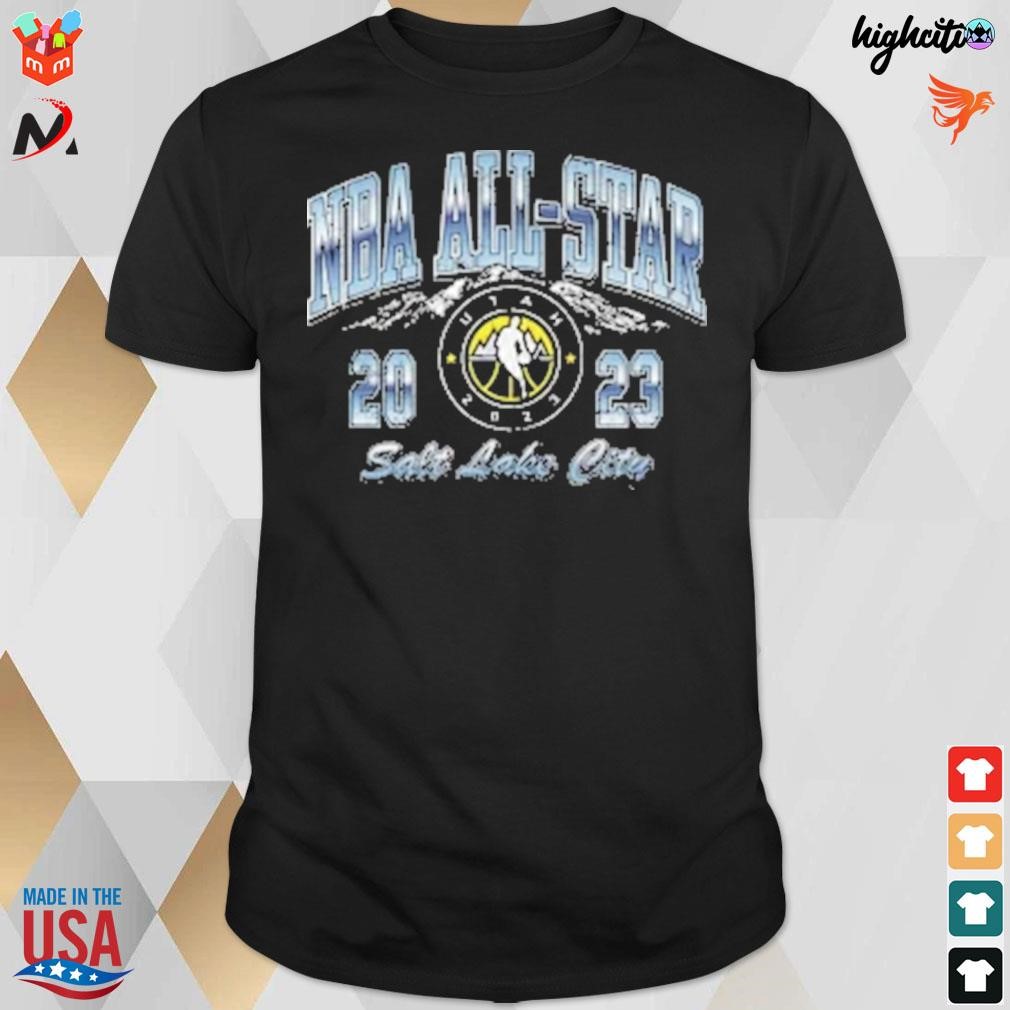 Utah salt lake city 2023 nba all star city new design shirt