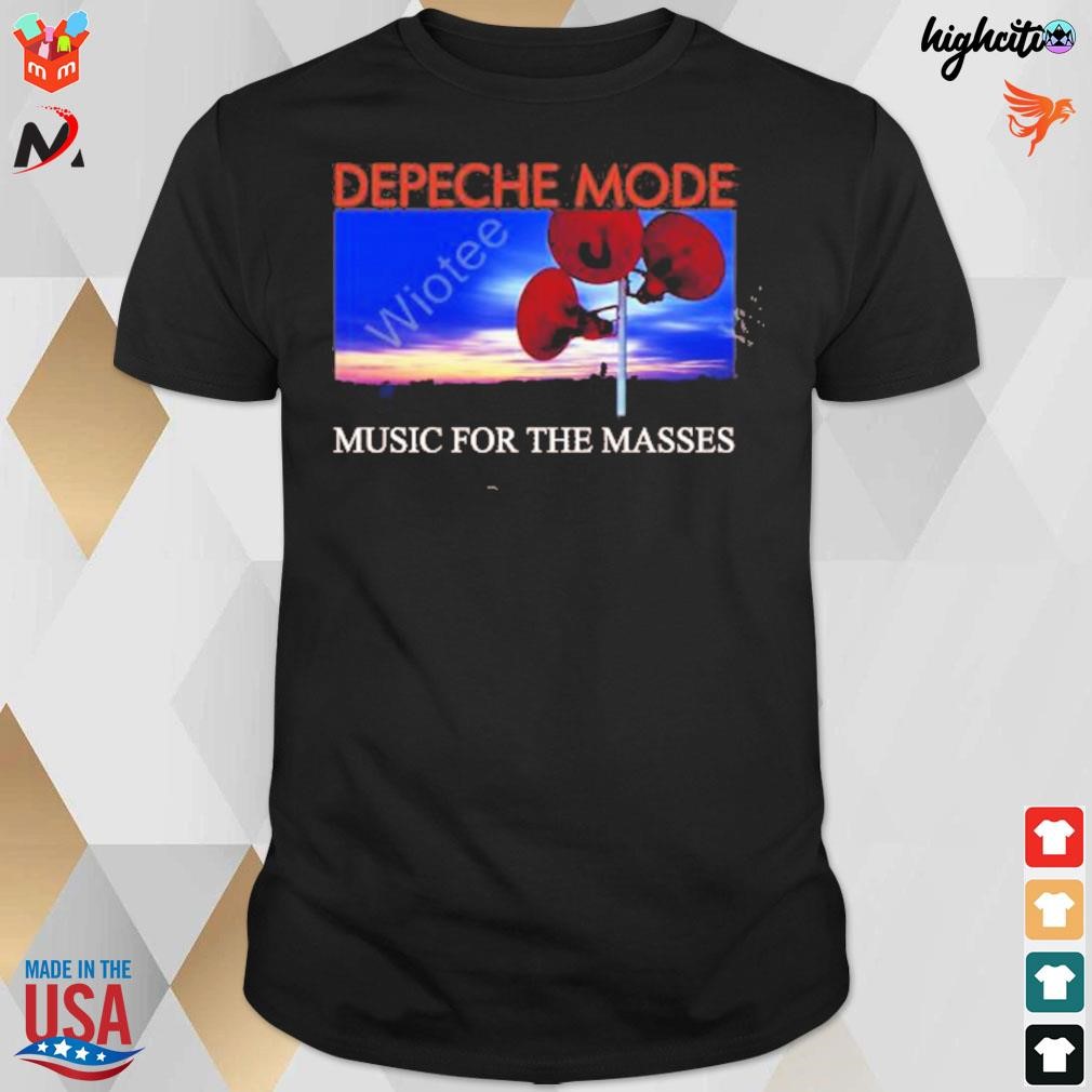 Bouncy depeche mode music for the masses t-shirt, hoodie, sweater, long ...