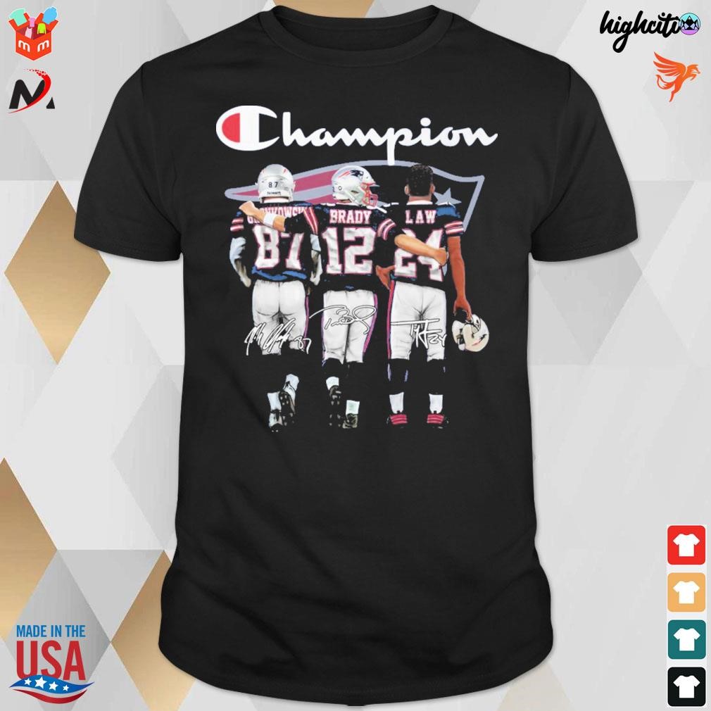 Champion, Shirts & Tops, Boys Champion Ty Law Patriots Jersey