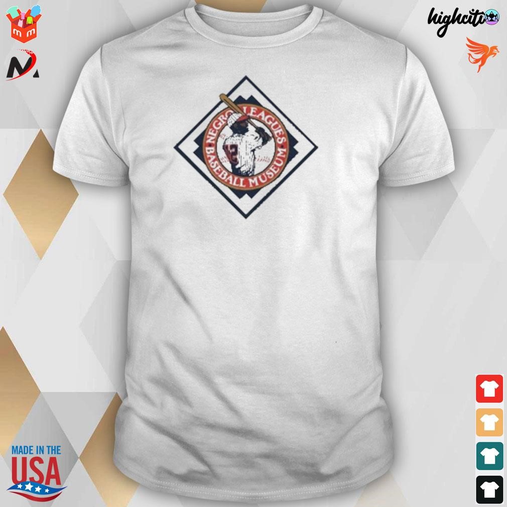 Charlie Hustle negro leagues baseball museum grey logo 2023 t-shirt