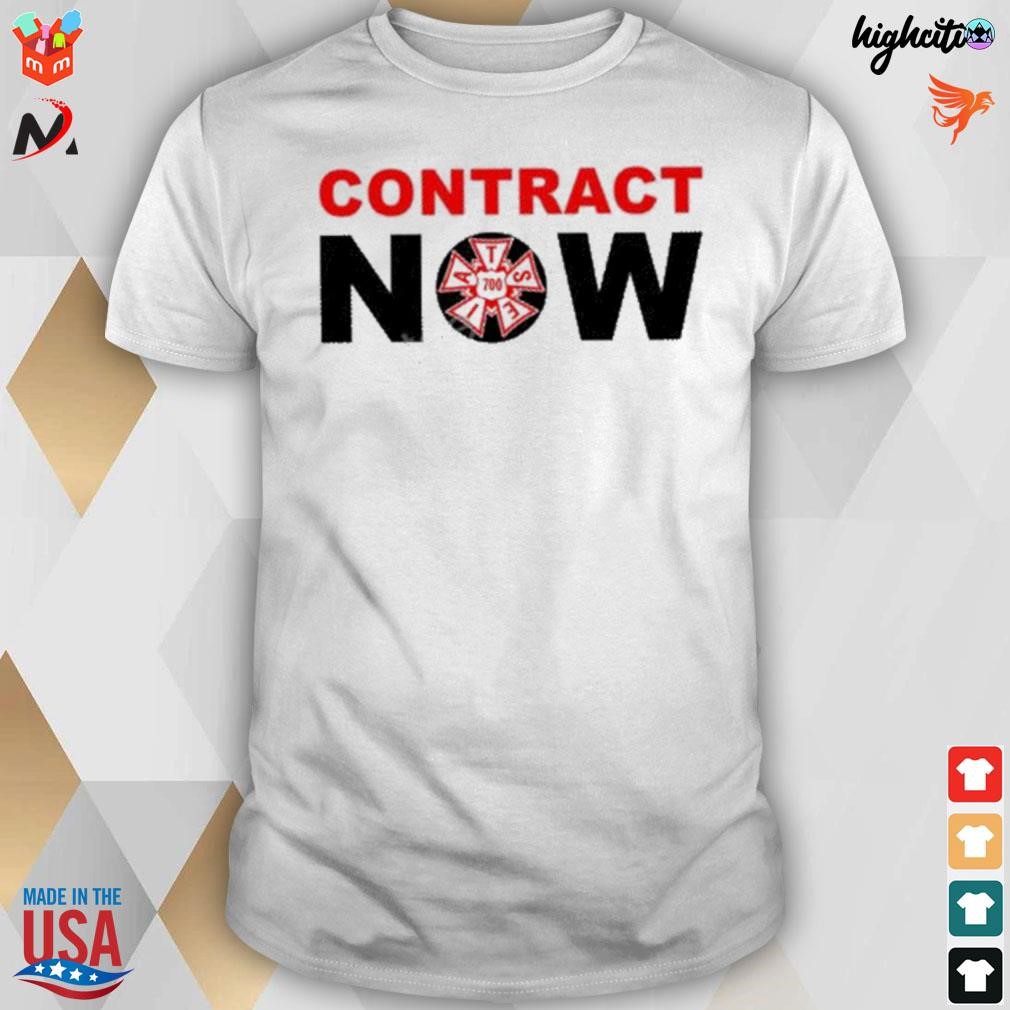 Contract now t-shirt