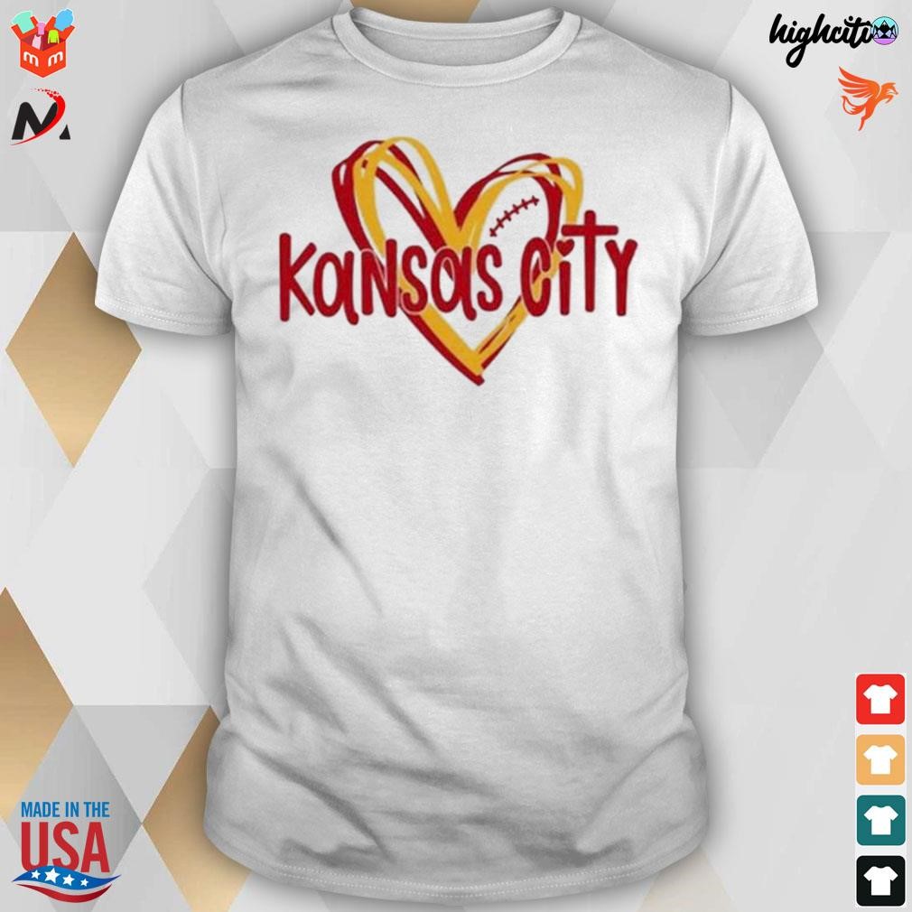 Heart Kansas City Chiefs Football 2023 shirt, hoodie, sweater, long sleeve  and tank top