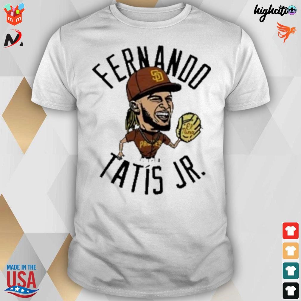  Fernando Tatis Jr. Shirt (Cotton, Small, Heather Gray) - Fernando  Tatis Jr Cartoon WHT : Sports & Outdoors