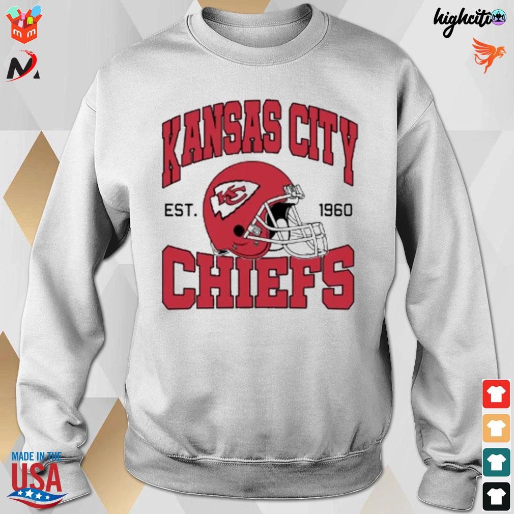 Kansas City Chiefs 1960 helmet football shirt, hoodie, sweater, long sleeve  and tank top