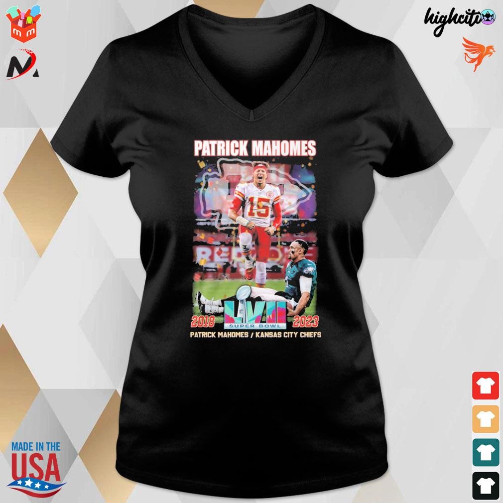 Kansas city Chiefs Patrick Mahomes super bowl 2018 2023 Patrick Mahomes t- shirt, hoodie, sweater, long sleeve and tank top