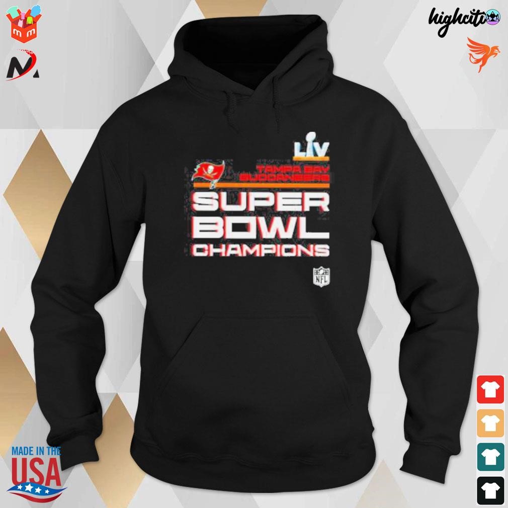 Fanatics Tampa Bay Buccaneers Men's Super Bowl LV Champs Parade Celebration Hoodie Sweatshirt 20 / XL