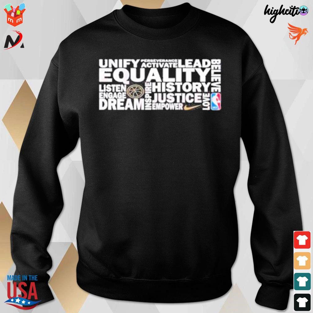 Nba equality best sale t shirt