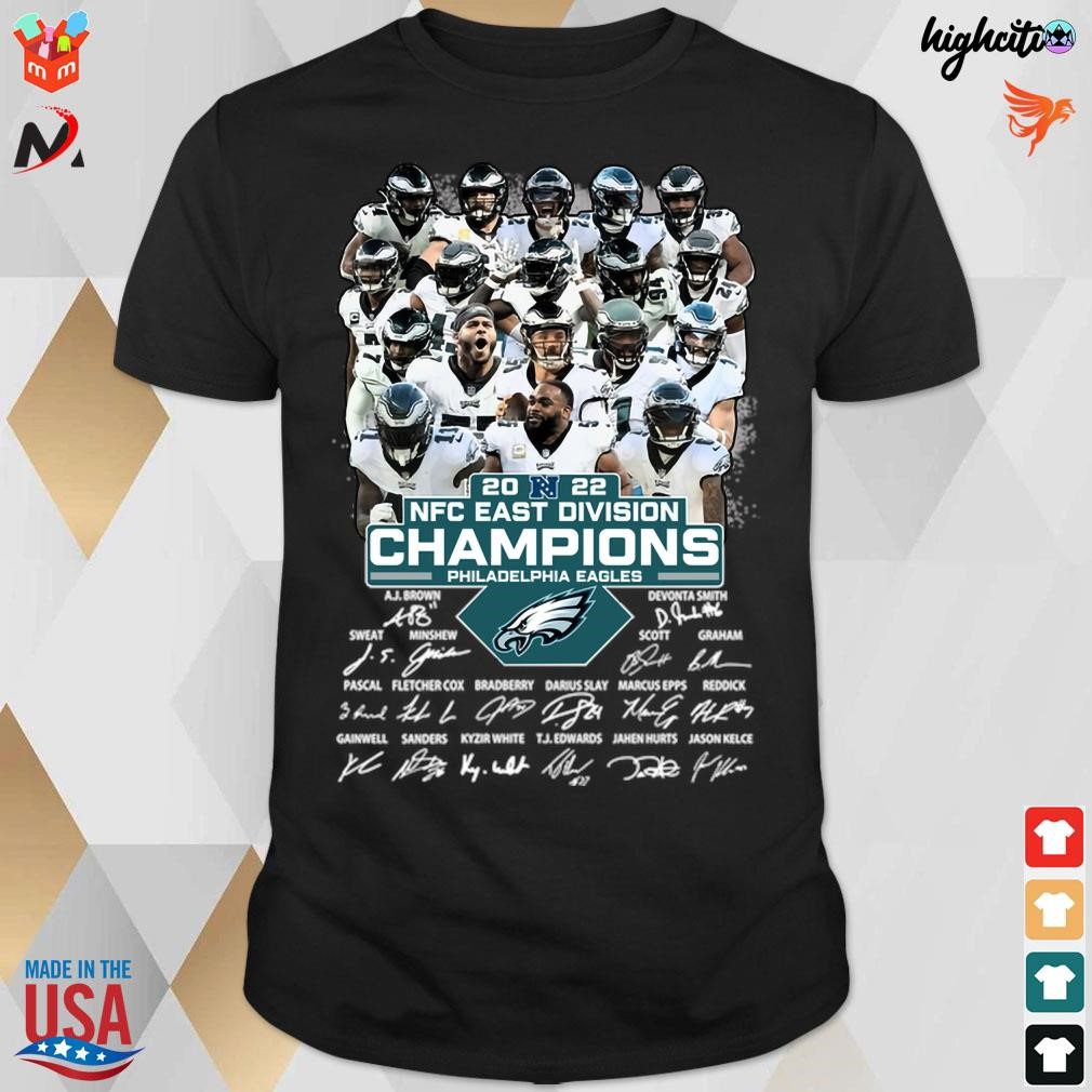 Philadelphia Eagles NFC East Champs photo design T-shirt, hoodie, sweater,  long sleeve and tank top