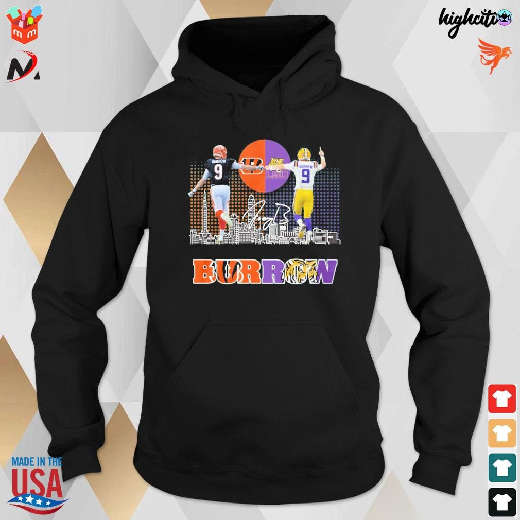 Joe Burrow 9 Cincinnati Bengals the Eras tour football poster shirt, hoodie,  sweater, long sleeve and tank top