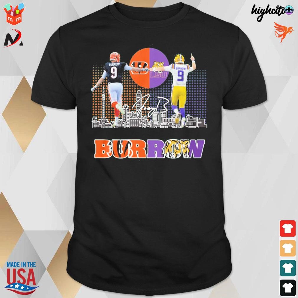 Joe Burrow LSU Tigers Football T-Shirt