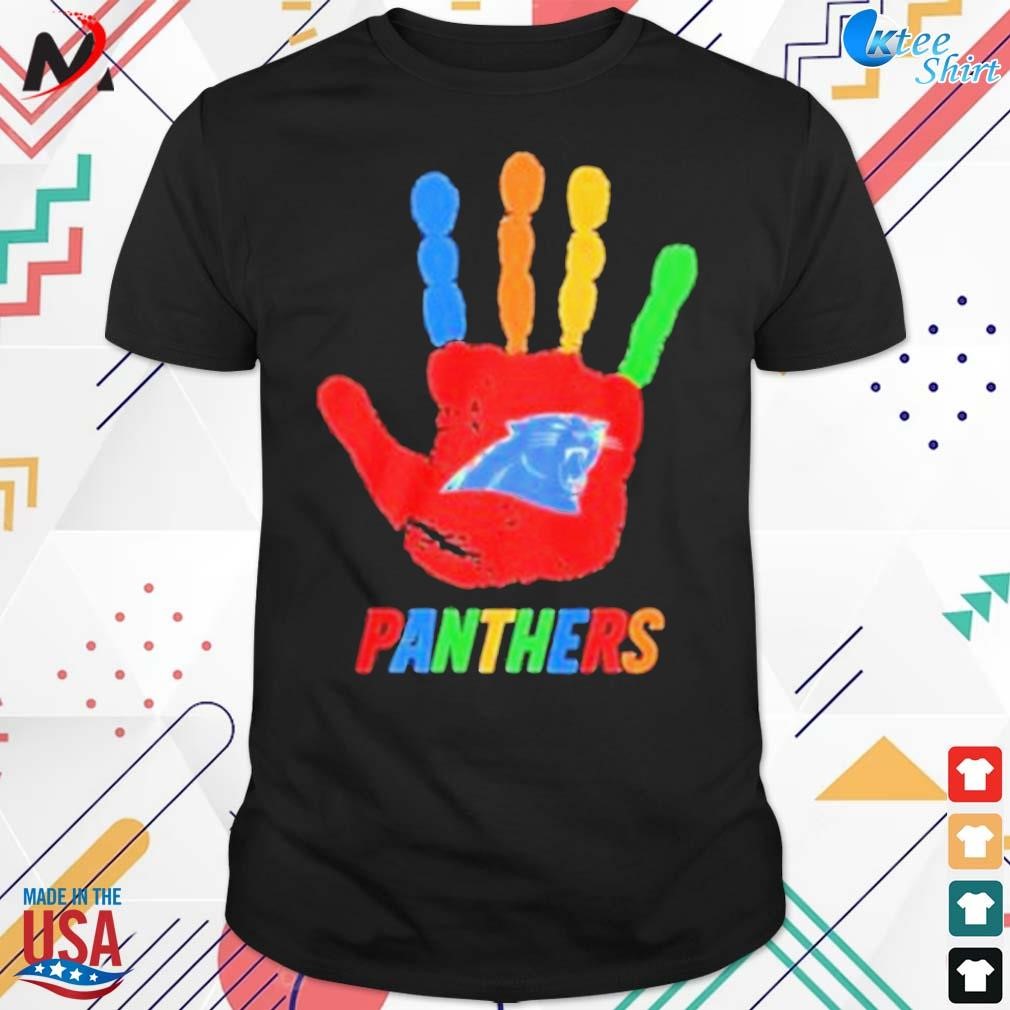 Carolina Panthers Hand Autism 2023 NFL Shirt - YesItCustom