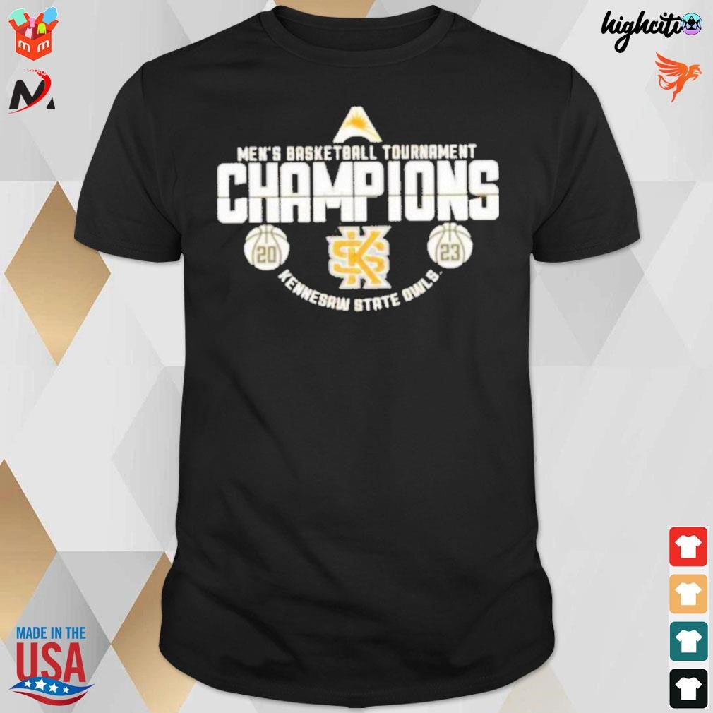 Kennesaw state owls men's basketball tournament champions 2023 t-shirt ...
