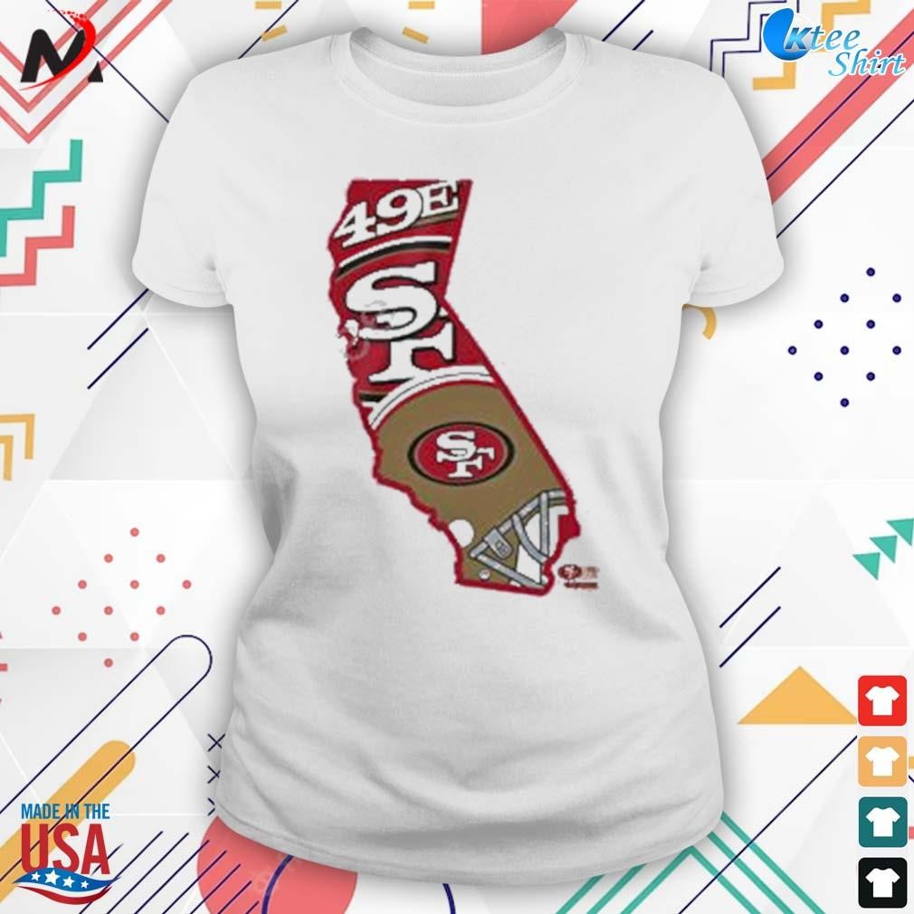 Official San Francisco 49ers New Era Gameday State T-Shirt, hoodie