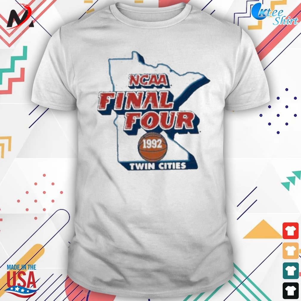 1992 ncaa final four twin cities vintage t-shirt