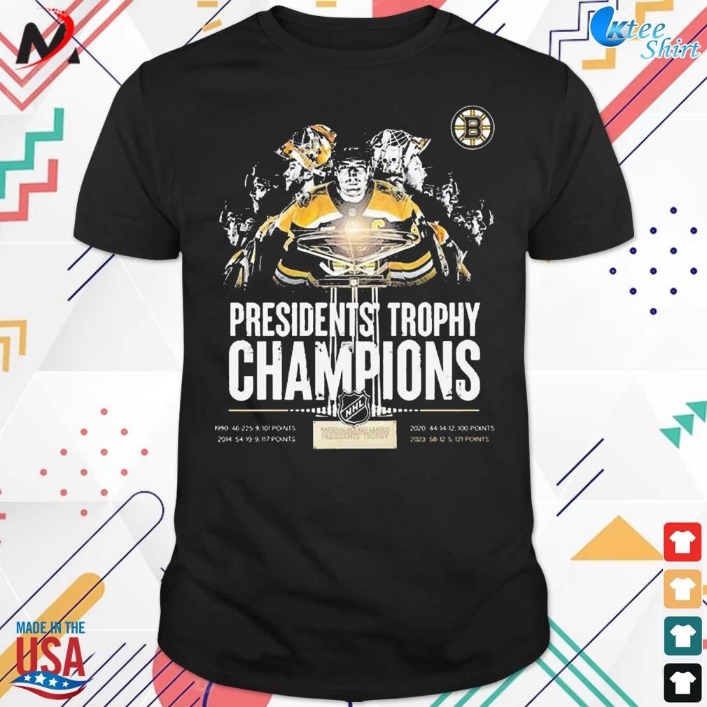 Boston Bruins presidents trophy champions t-shirt