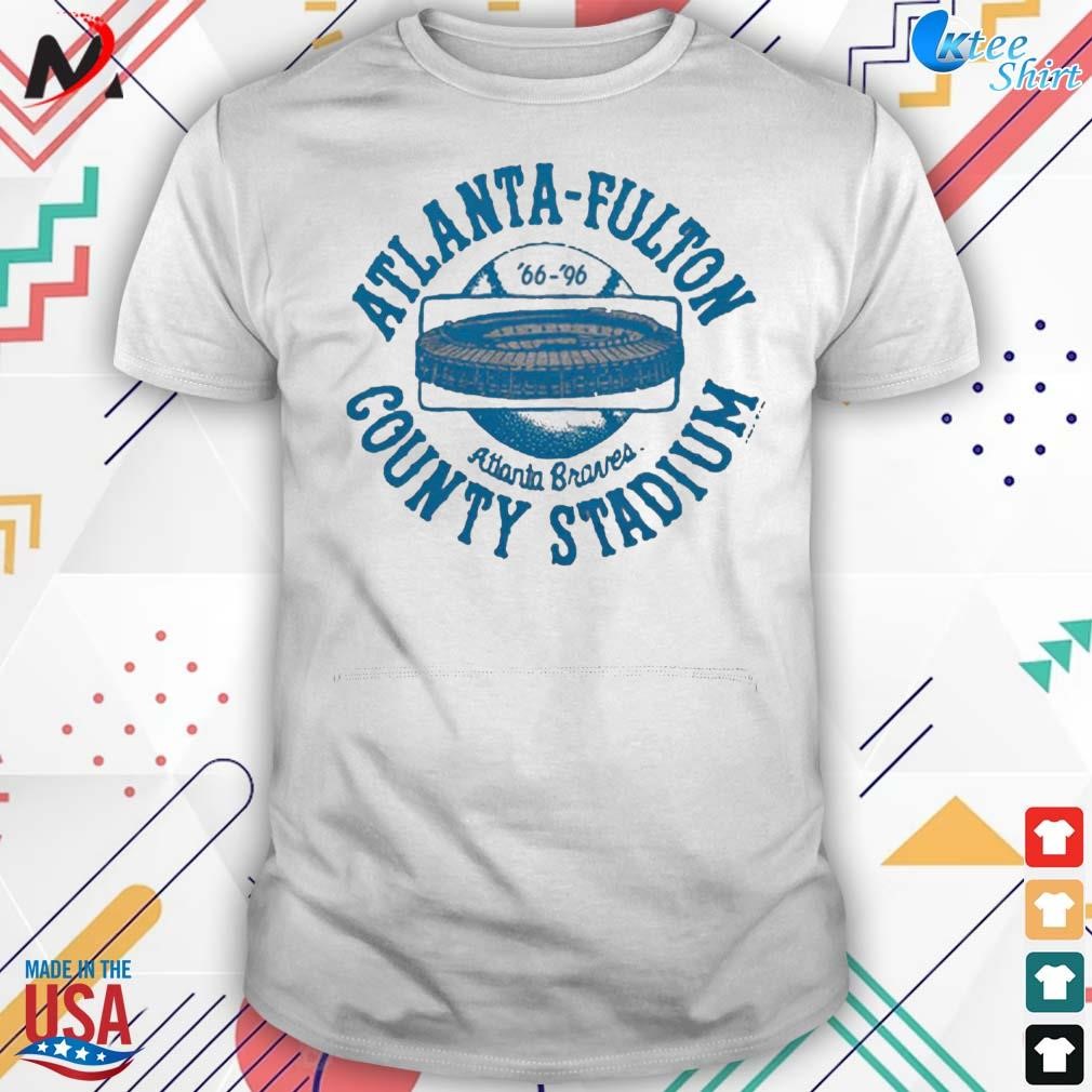 Official Atlanta-Fulton County Stadium Atlanta Braves t-shirt