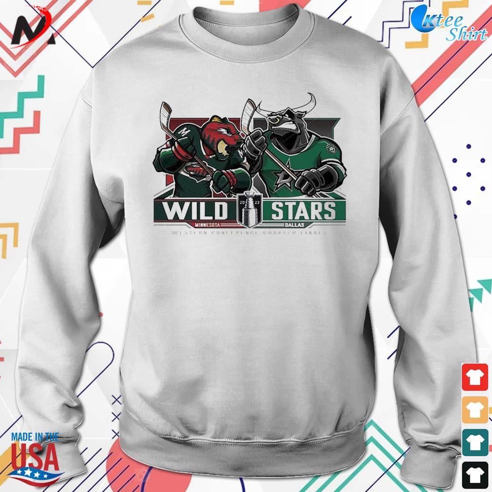 Dallas Stars vs Minnesota Wild Stanley Cup 2023 NHL Western Conference  shirt - Limotees