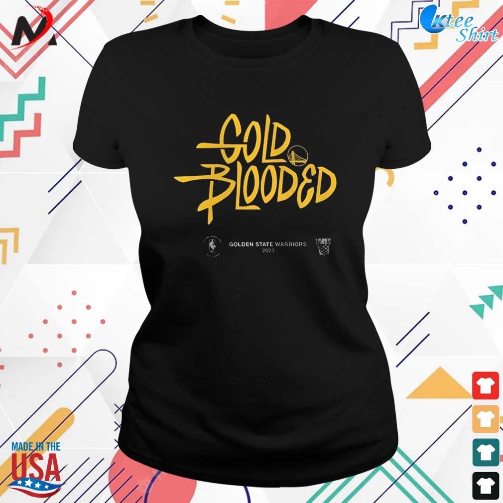 Gold Blooded 2023 Playoffs Warriors Shirt