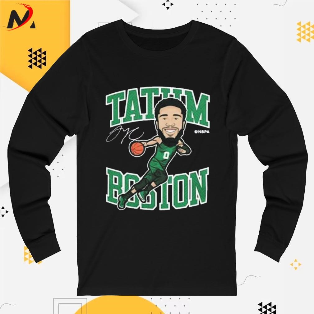 Official Jayson Tatum Boston cartoon player signature shirt, hoodie,  sweater, long sleeve and tank top