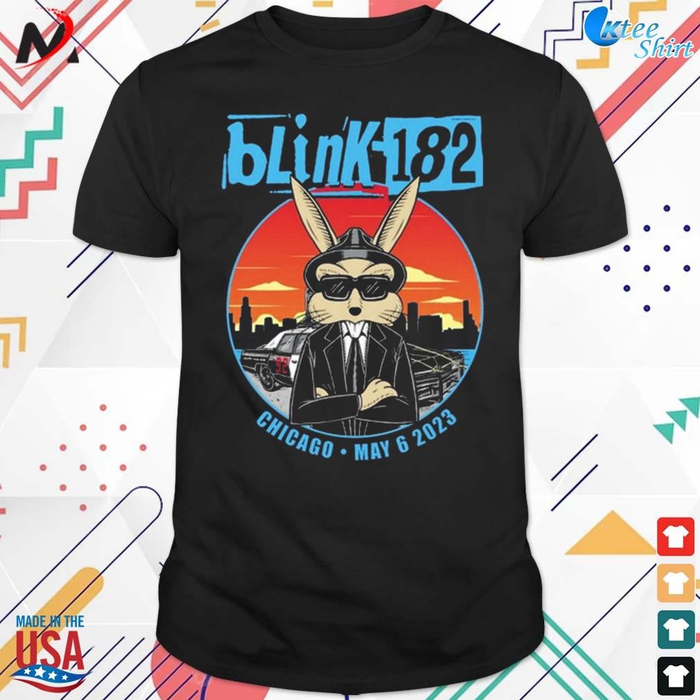 Official blink 182 may 6 2023 Chicago t-shirt