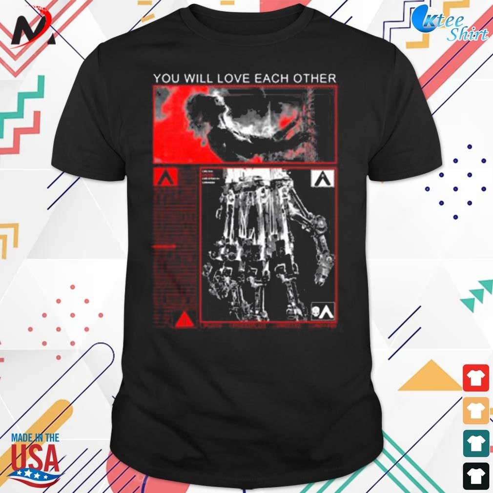 Official health major crimes you will love each other t-shirt