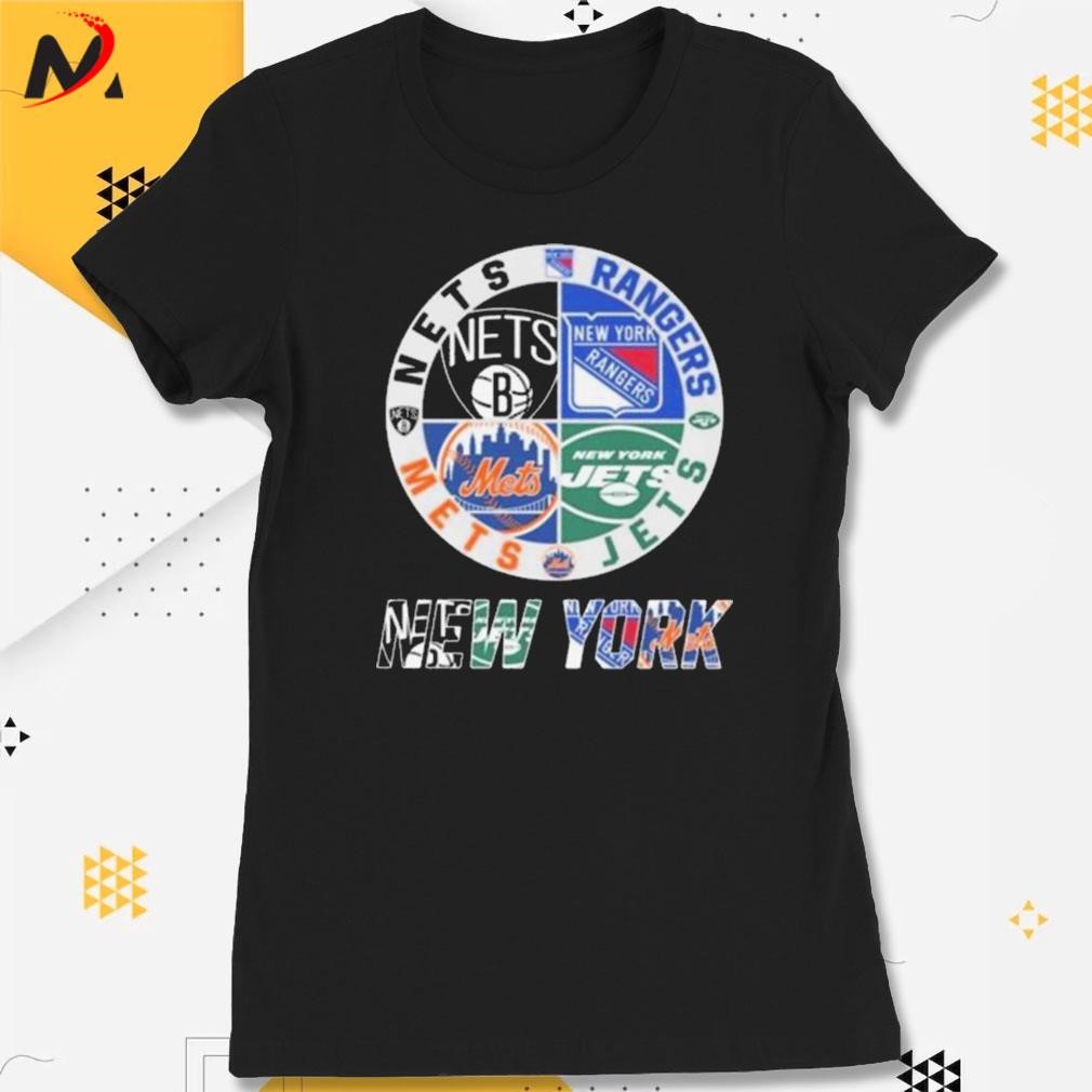 New York Jets And New York Yankees Superman T-Shirt - TeeNavi