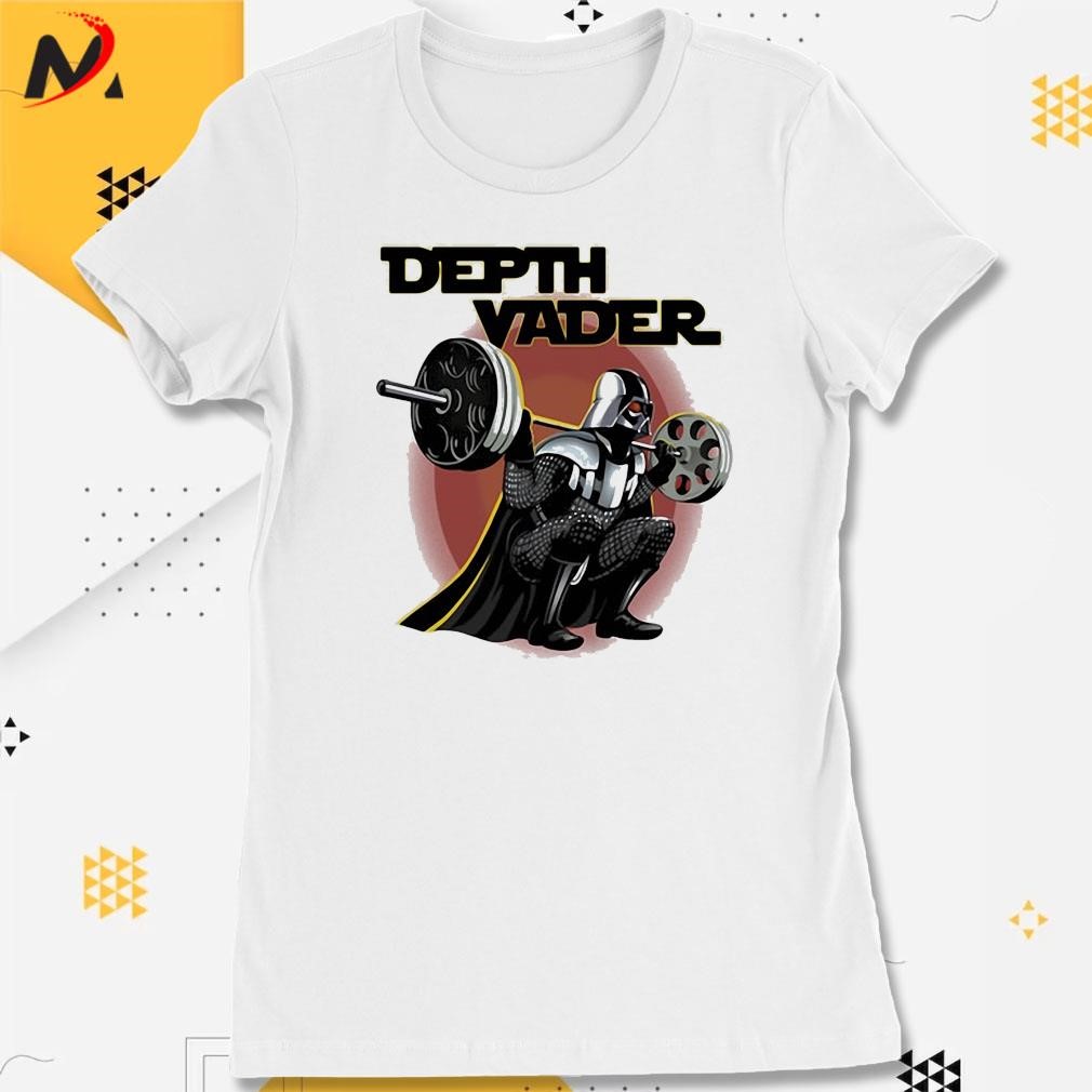 Awesome Depth Vader papa swolio gym art design T-shirt, hoodie, sweater, long sleeve and tank top afbeelding afbeelding