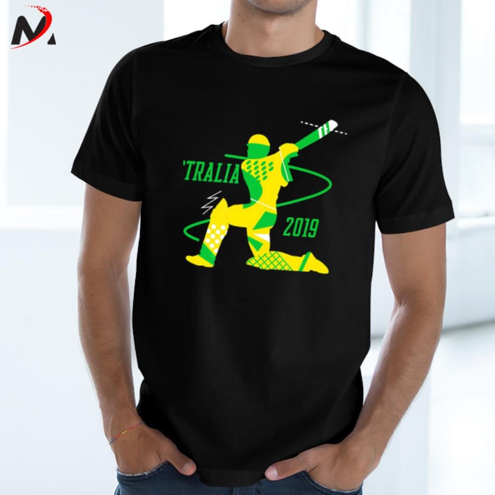 svimmelhed sagtmodighed transmission Awesome australia cricket 2019 fan jersey art design t-shirt, hoodie,  sweater, long sleeve and tank top