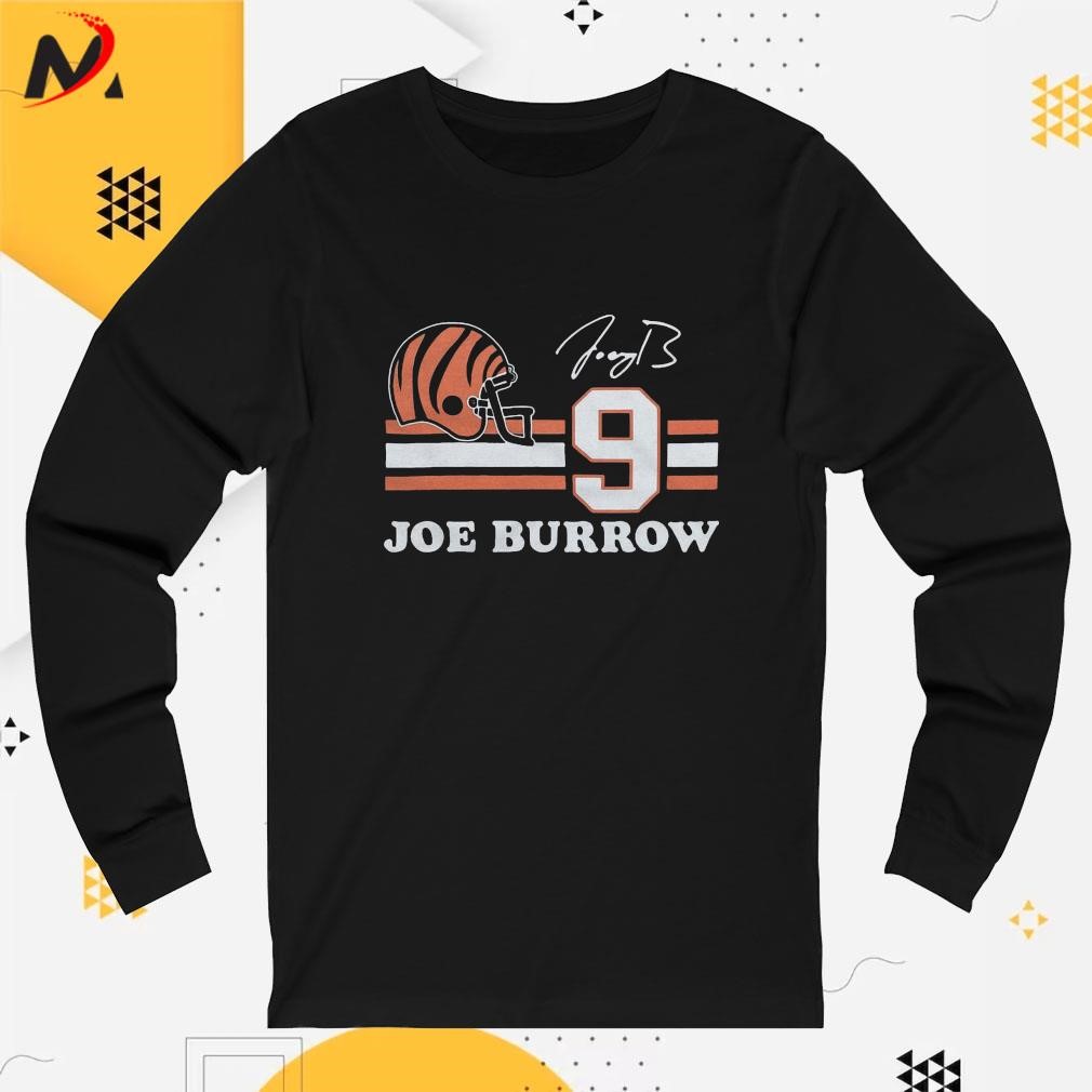 Joe Burrow Cincinnati Bengals Nike Player Name & Number Long Sleeve T-Shirt  - Black