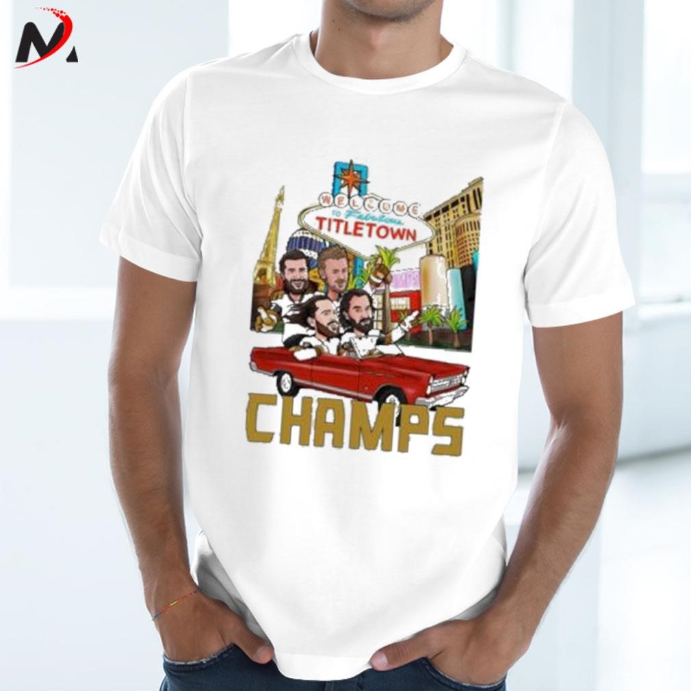 Vegas Golden Knights Welcome to Fabulous Titletown Vegas Champions T-Shirt,  hoodie, sweater, long sleeve and tank top