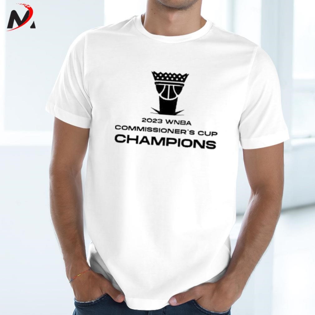 Awesome 2023 las vegas aces w commissioner's cup champions t-shirt