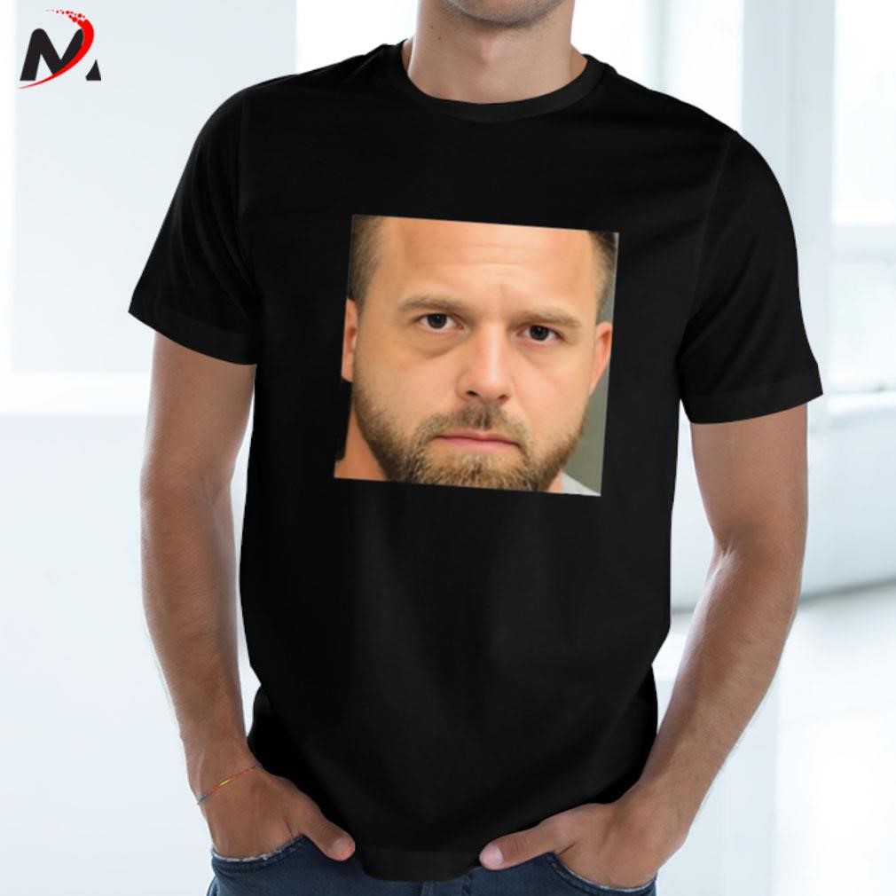 Awesome Cash Wheeler arrested photo design t-shirt
