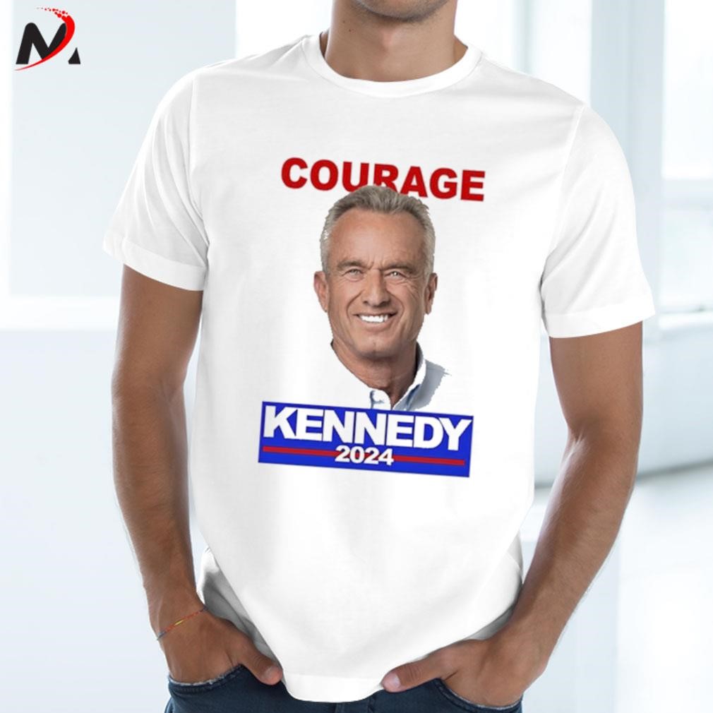 Awesome Courage Kennedy 2024 photo design t-shirt