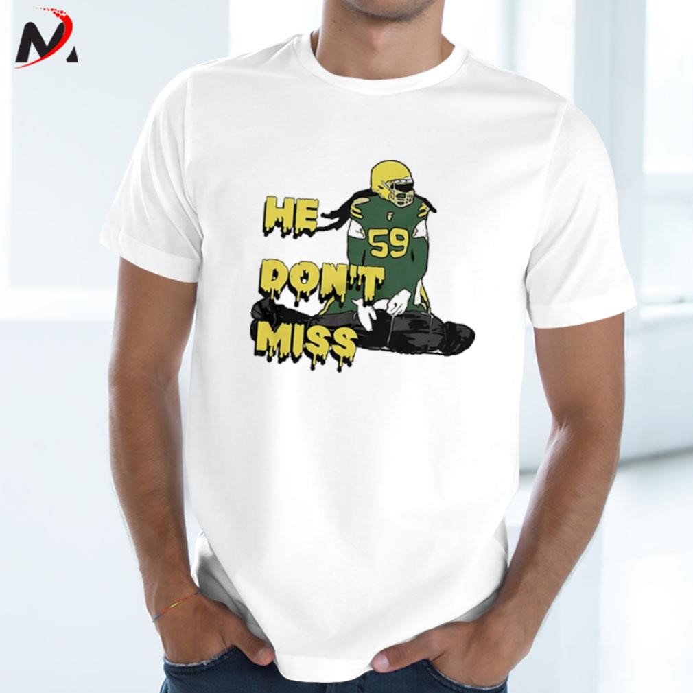 Awesome He don't miss campbell 59 art design t-shirt
