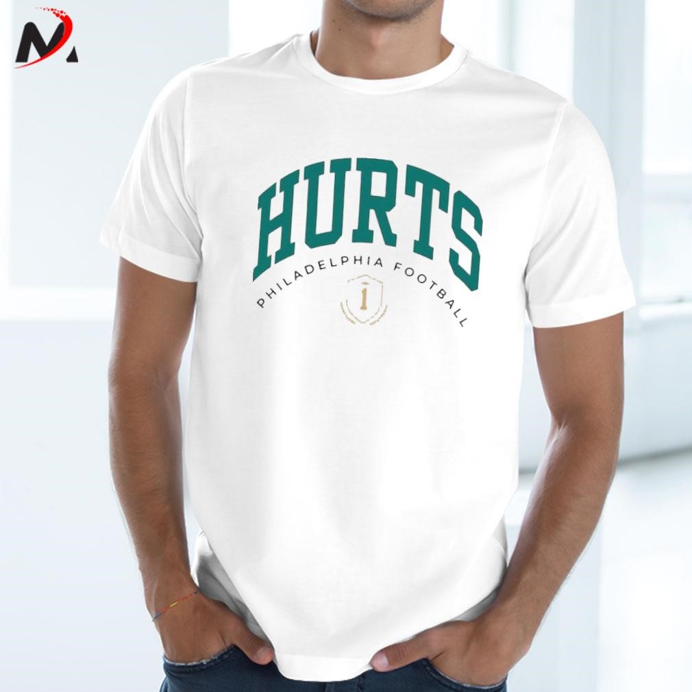 Jalen Hurts Philadelphia Eagles Logo Design Shirt