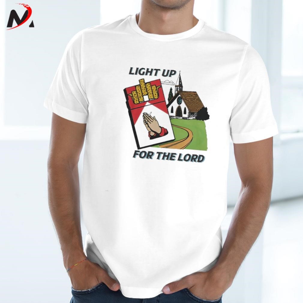 Awesome Light up for the lord art design t-shirt
